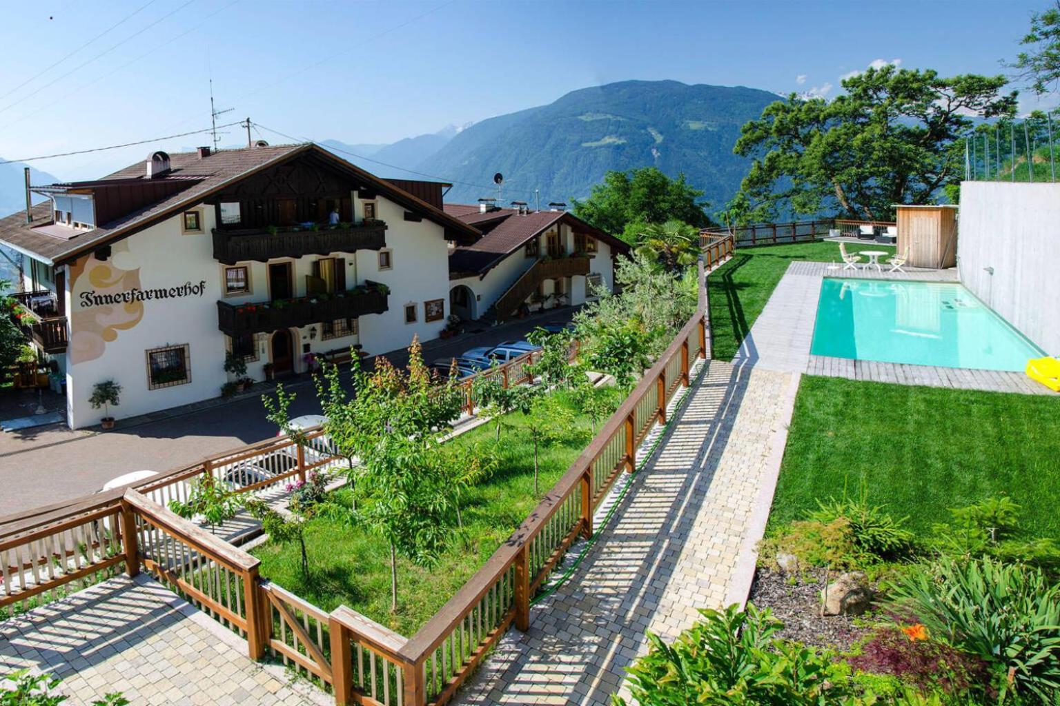Residence Innerfarmerhof Dorf Tirol Exterior foto